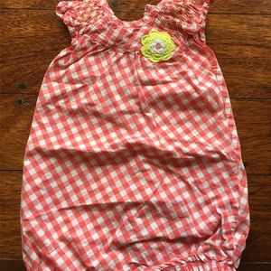 Carter’s red gingham romper